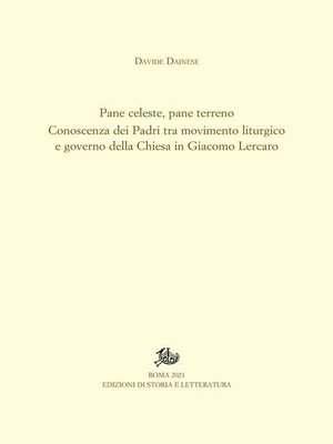 cover image of Pane celeste, pane terreno